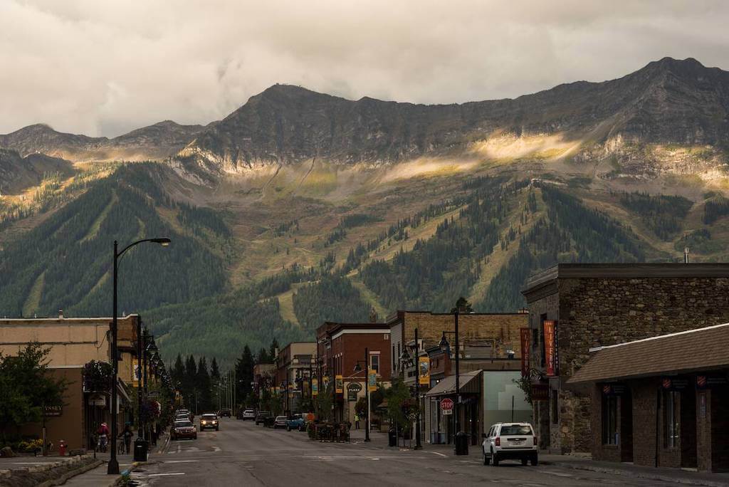 one of BC's most popular ski towns is Fernie