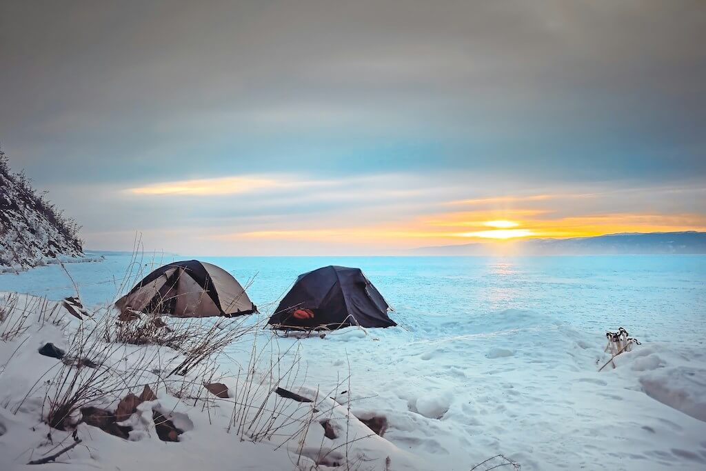 winter camping