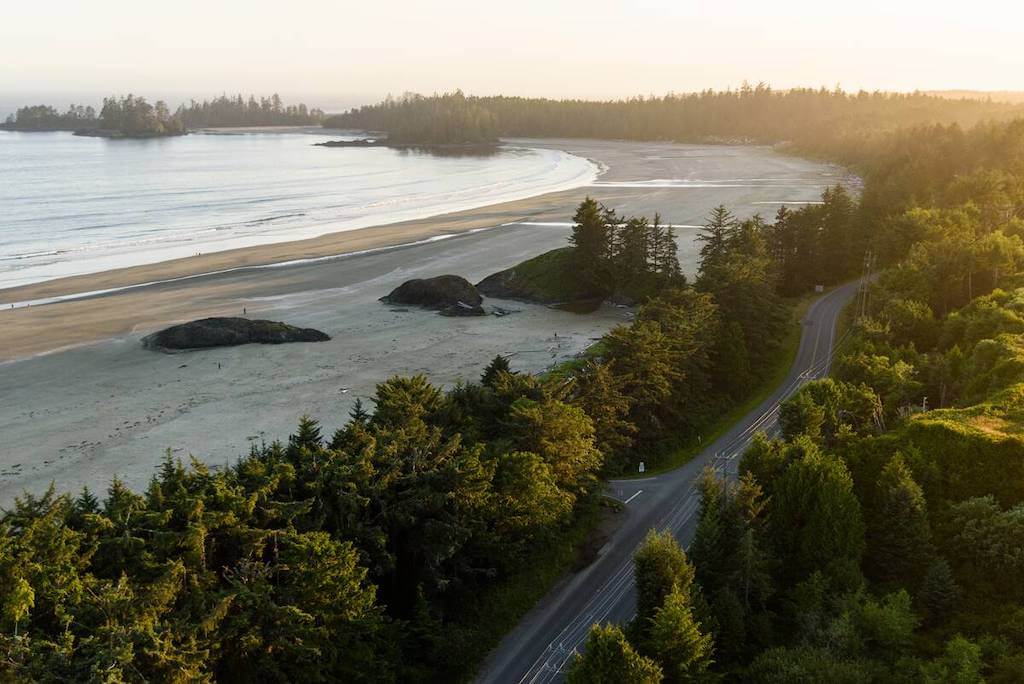 Beach in Pacific Rim National Park and the Pacific Rim Highway