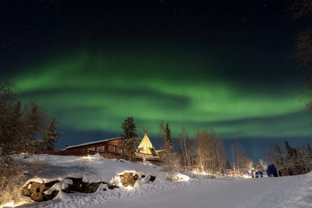 Canadian adventure photo of northern lights, Yellowknife