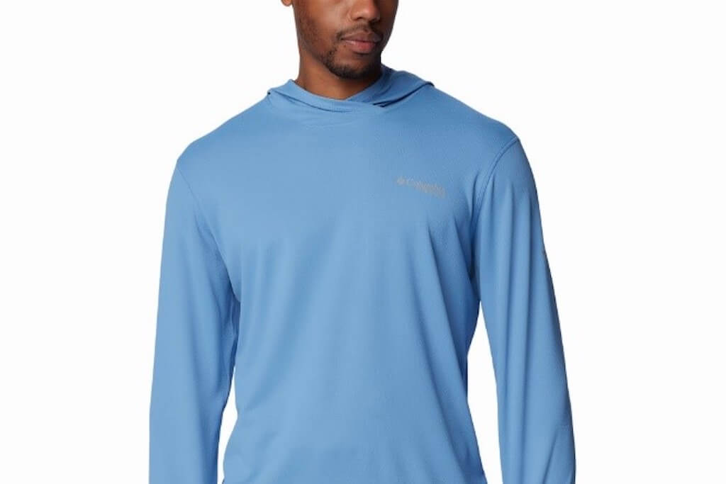 A Columbia Sportswear sun protective clothing