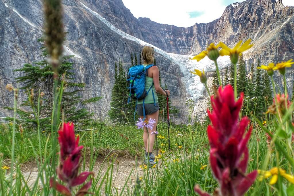  Mount Edith Cavell Meadows Trail in Jasper National Park