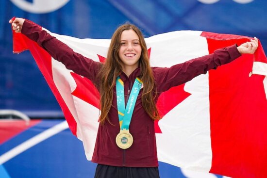 Canadian Olympic team skateboarder Fay DeFazio Ebert