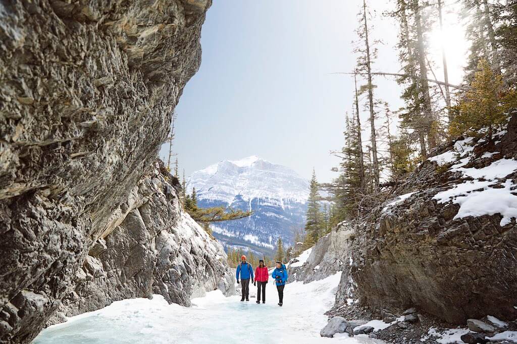 Grotto Canyon in Kananaskis Country 