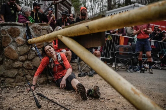 Jasmin Paris at Barkley Marathons