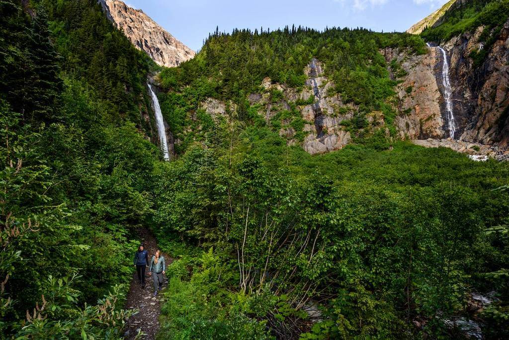 Hiking at Twin Falls, Smithers, Northern British Columbia