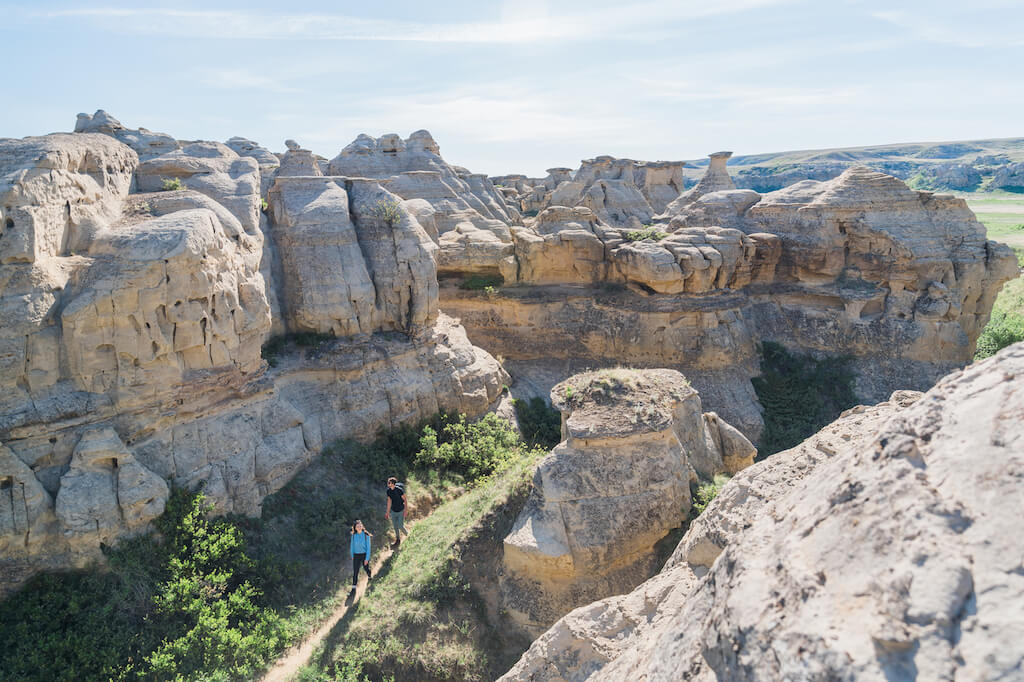 Writing-on-Stone Provincial Park in Southern Alberta