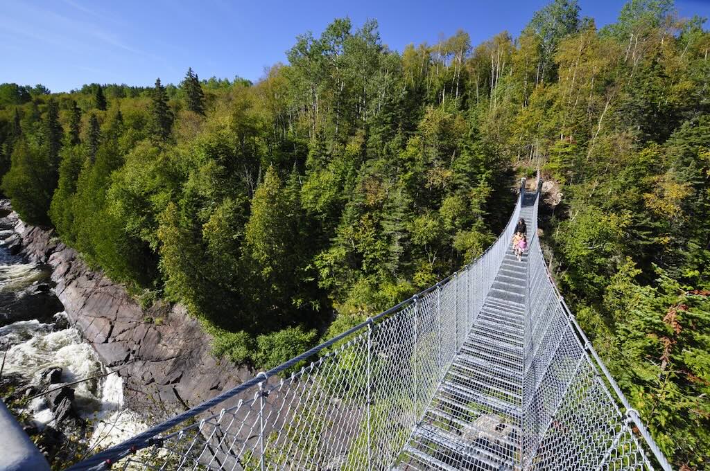 White River Suspension Bridge Trail, Pukaskwa Park