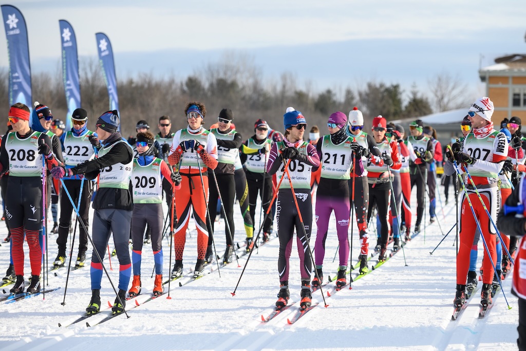 Gatineau Loppet winter sports event in Quebec 