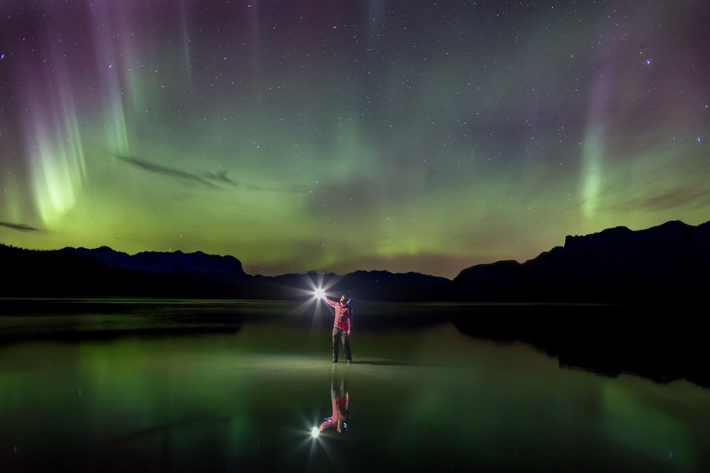 Northern Lights at Jasper National Park 